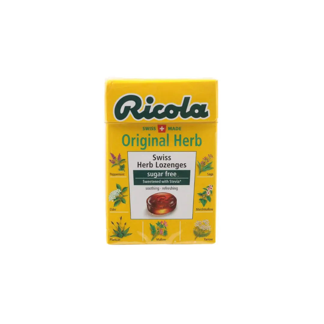 What Is Ricola Ricola Original Herb Candy 40g | Herbal Throat Relief & Cough Drops