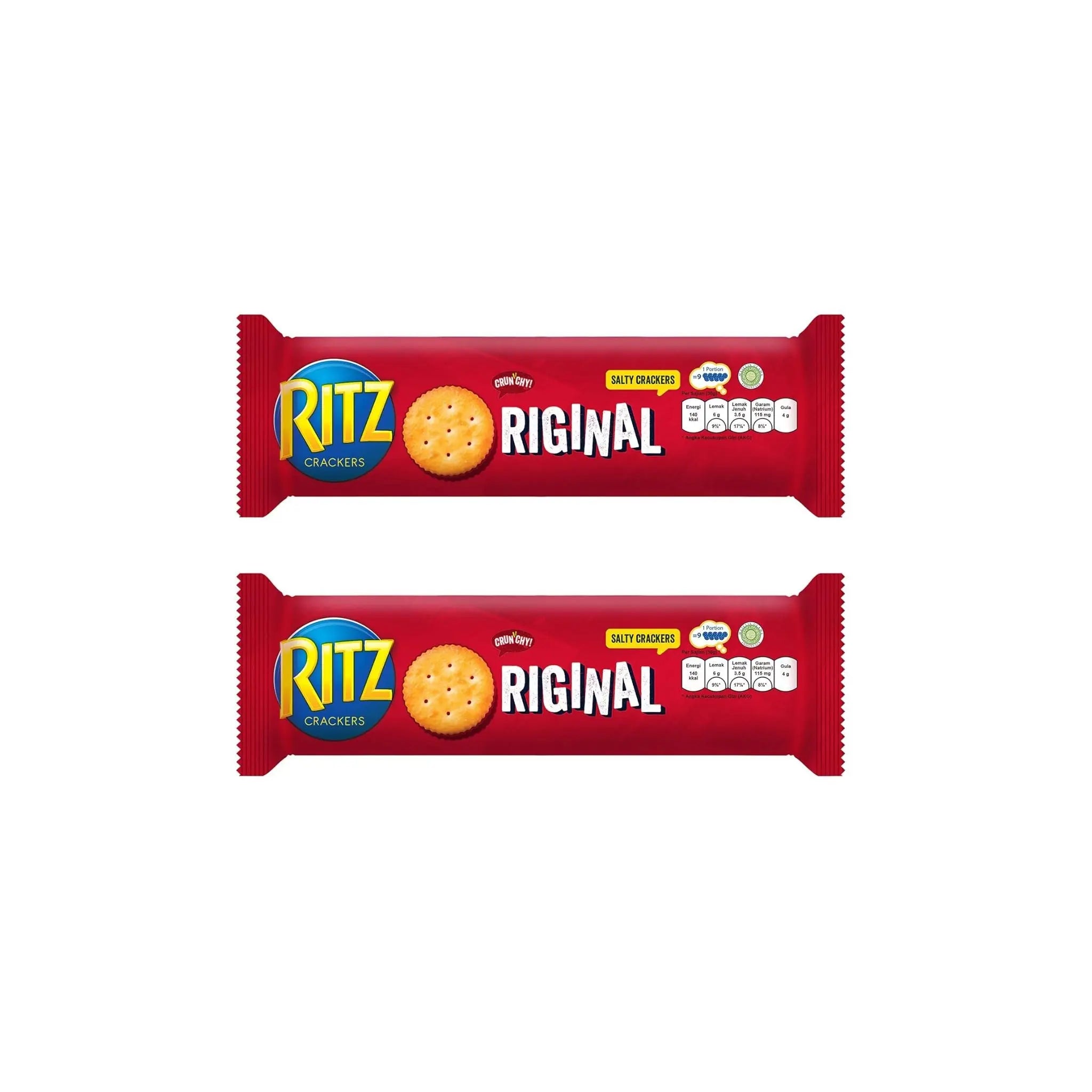 Ritz biscuit - Original Sea Salted Crackers Biscuit, Red, 100g (Pack o
