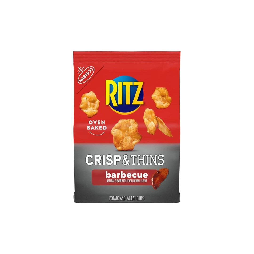 Ritz Chips Ritz Crisp & Thins Barbecue Chips, 201g