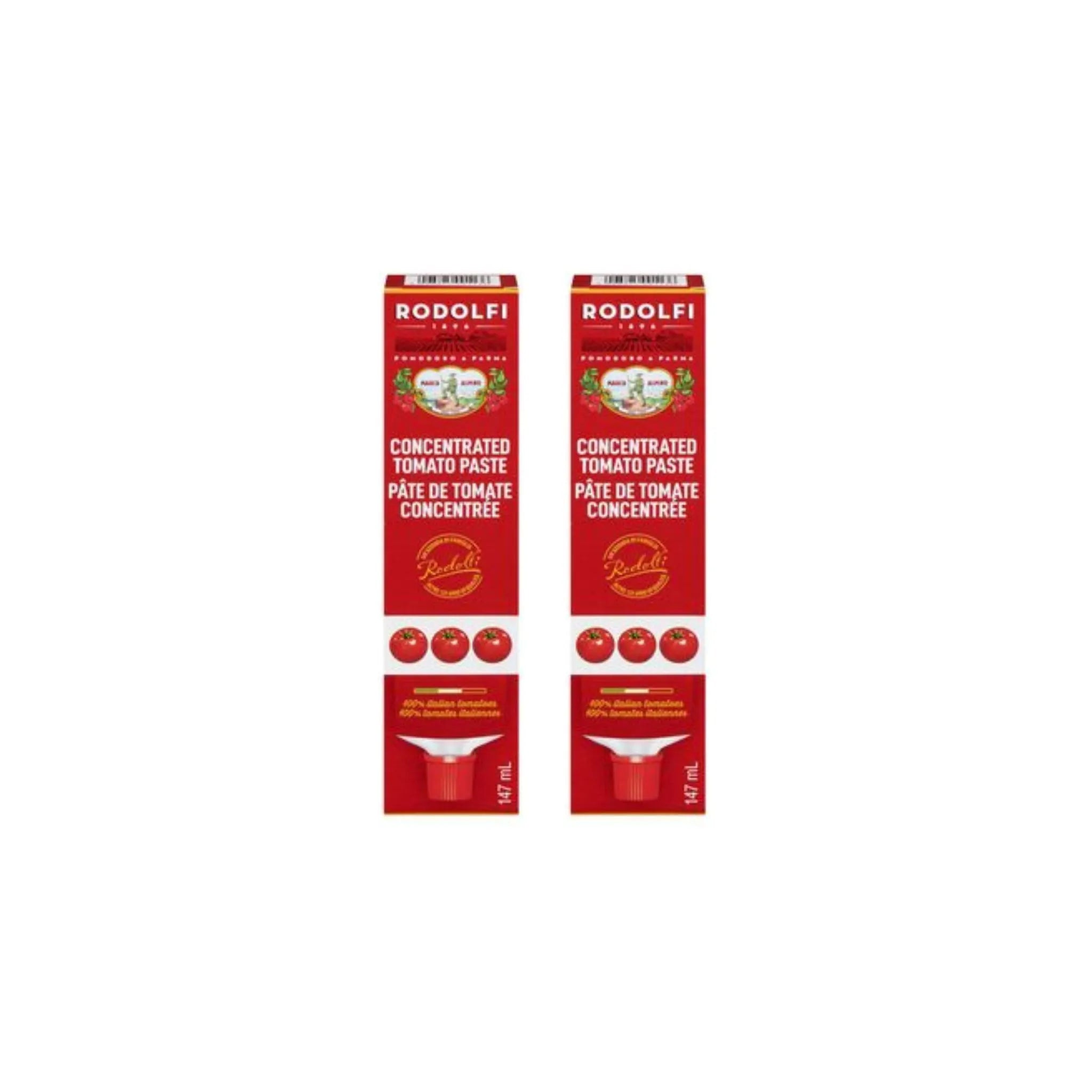 Buy Italian Tomato Paste Online – Rodolfi 130g (Pack of 2)