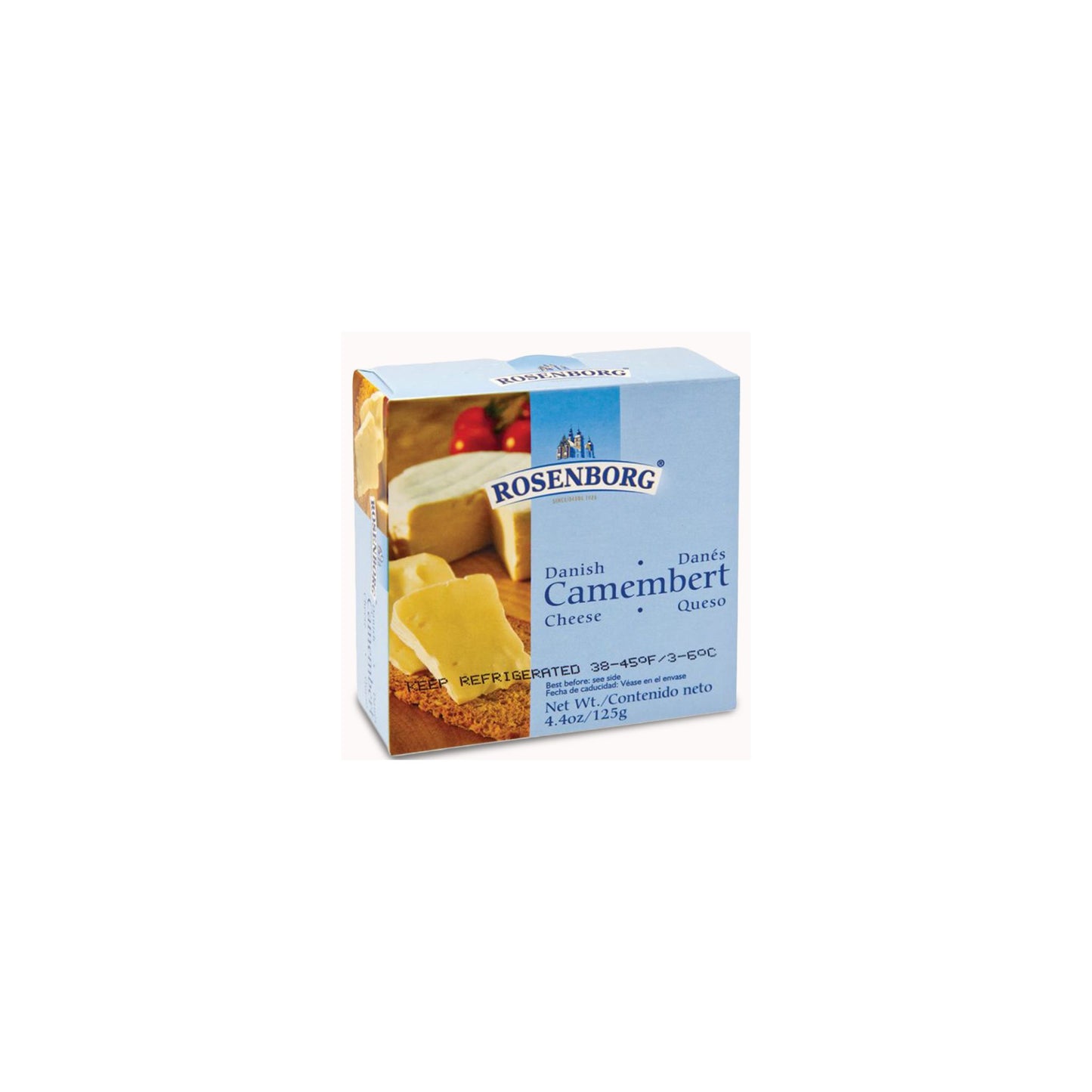Rosenborg Danish Camembert cheese 125g