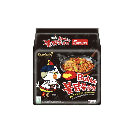 Samyang Buldak Fire Hot Chicken Flavor Ramen 140g X 5 pack