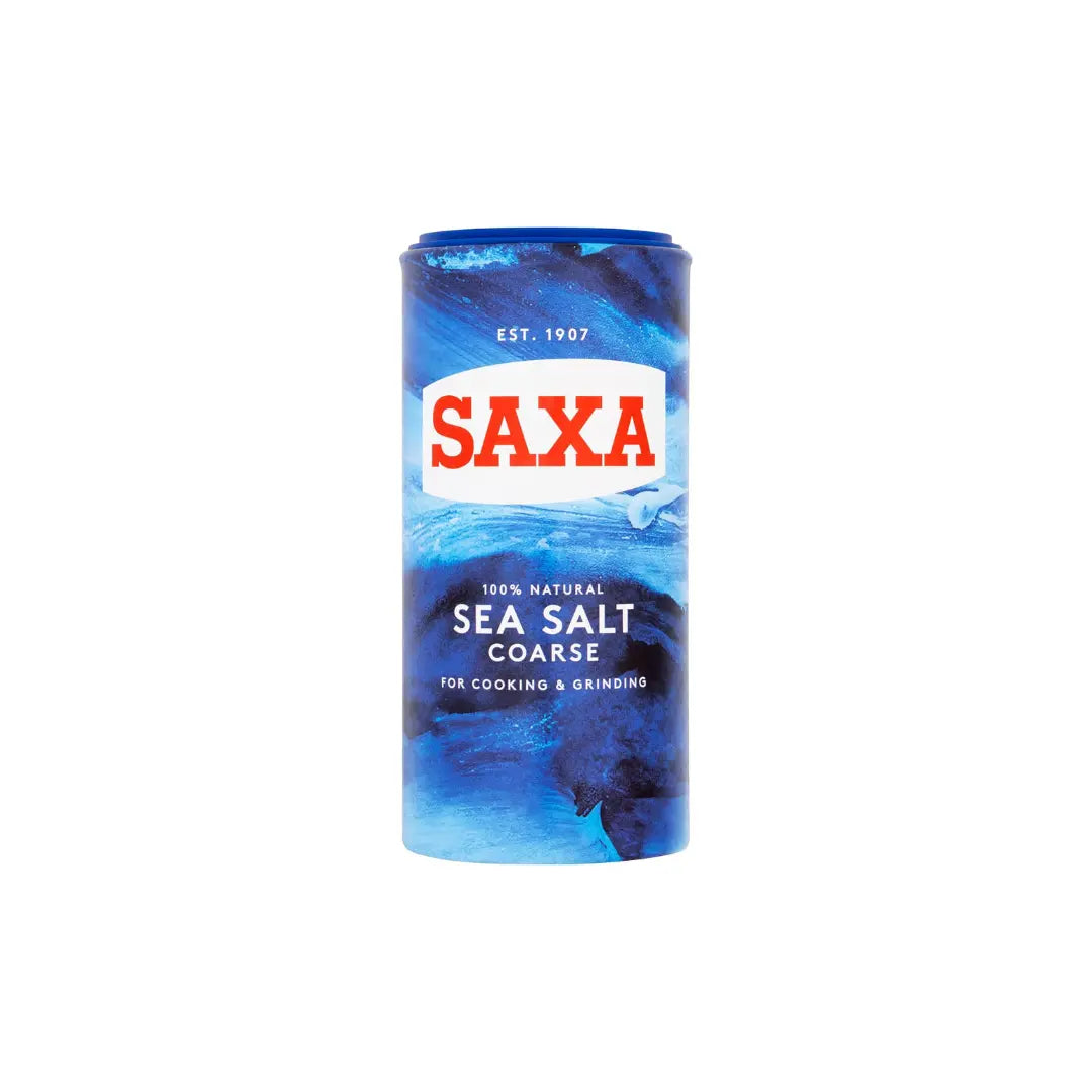 Saxa Fine Sea Salt for Table and Cooking, 350g
