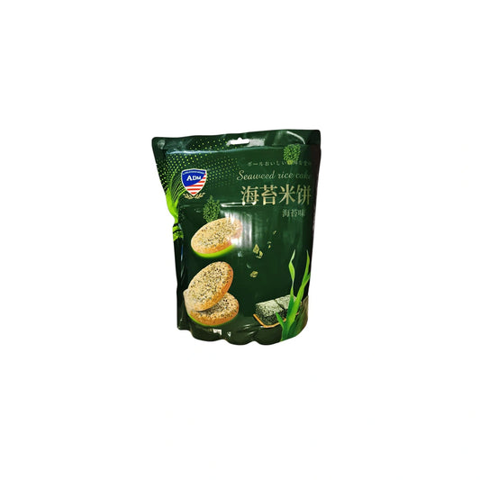 Seaweed Rice Cake, Crispy Savory Snack, 320g