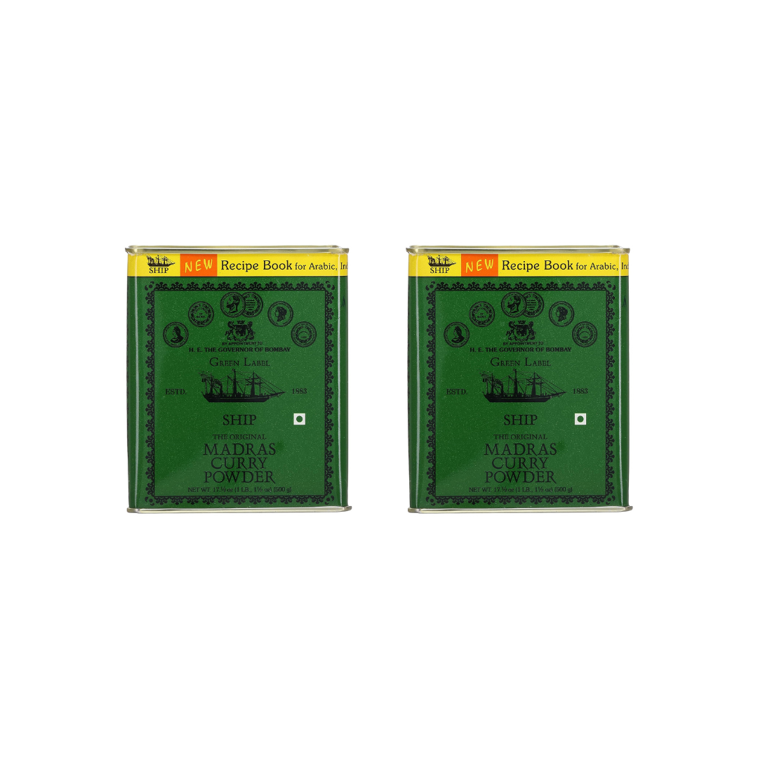 Ship Madras Curry Powder 500g (Pack of 2)