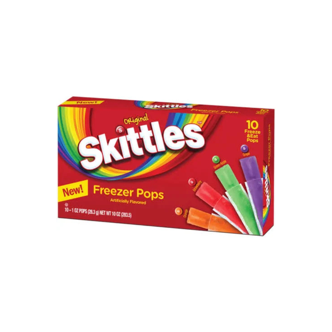 Skittles Original 10 Freezer Pops Pack of 1 (Imported)