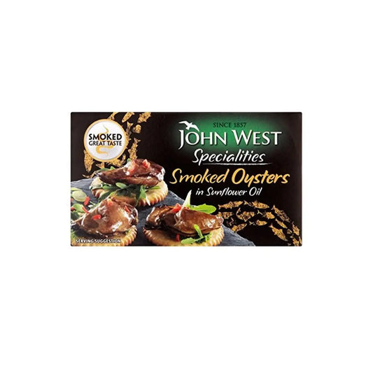 Smoked oysters in sunflower oil 65g