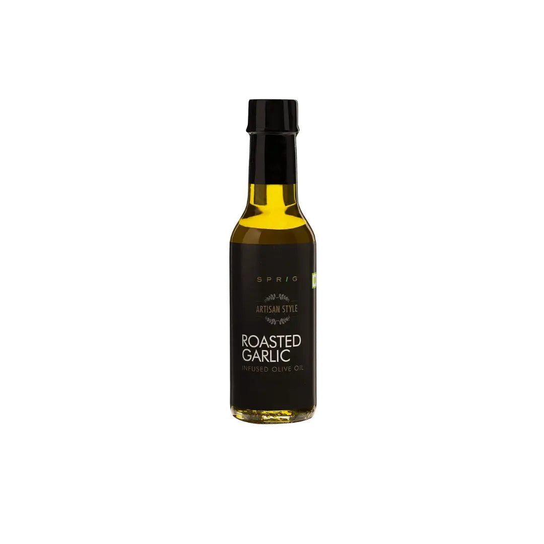 Sprig Roasted Garlic Infused Olive Oil for Cooking, 125gm