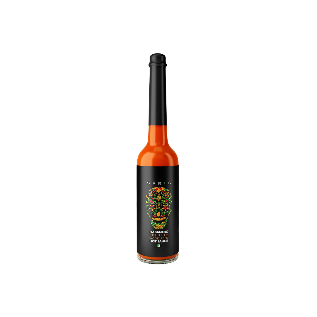 Sprig Habanero Premium Wood-Aged Hot Sauce 100 gms 