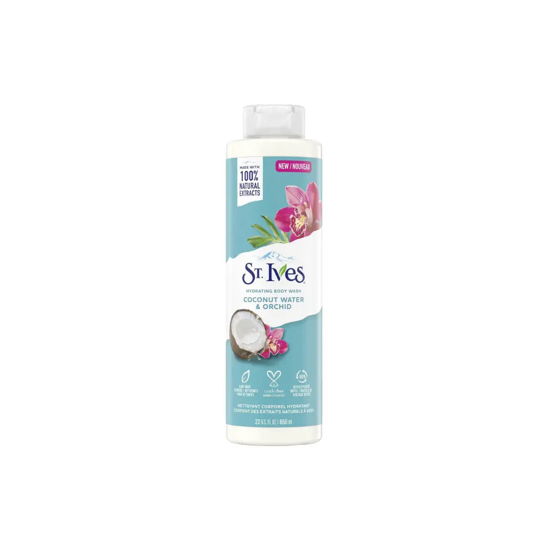 St. Ives coconut water & orchid Hydrating Body Wash, 650ml