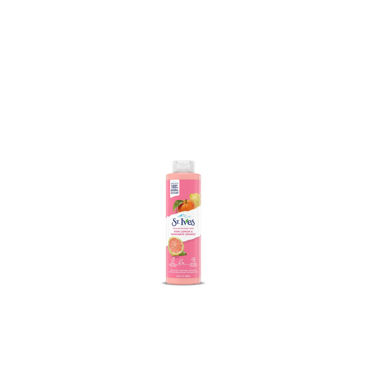St. Ives Pink Lemon & Mandarin Orange Exfoliating Body Wash, 650ml