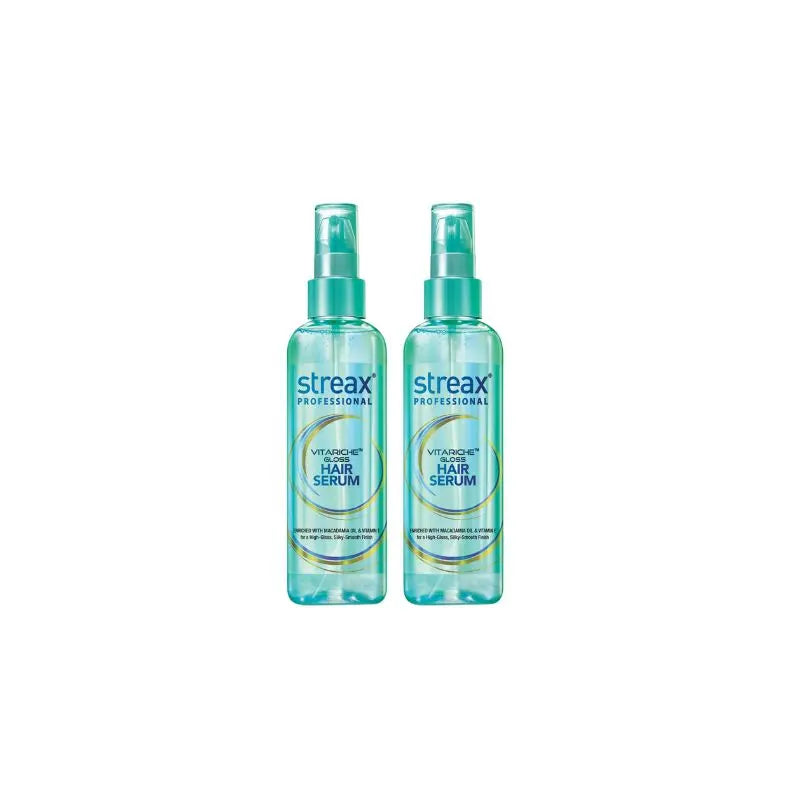Streax Professional Vitariche Gloss Hair Serum 115ml (Pack of 2)