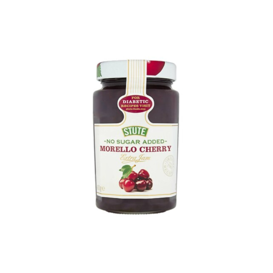 Stute Morello Cherry No Sugar Added Jam 430g 