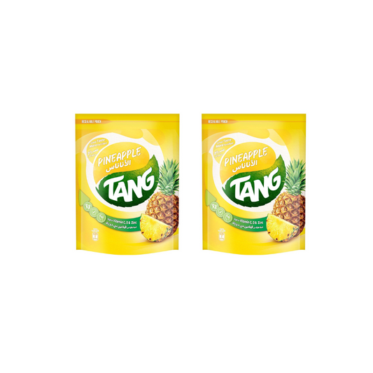 TANG Pineapple Pack 375g Nutrition Drink (375 g, Pineapple Flavored) (Pack of 2)