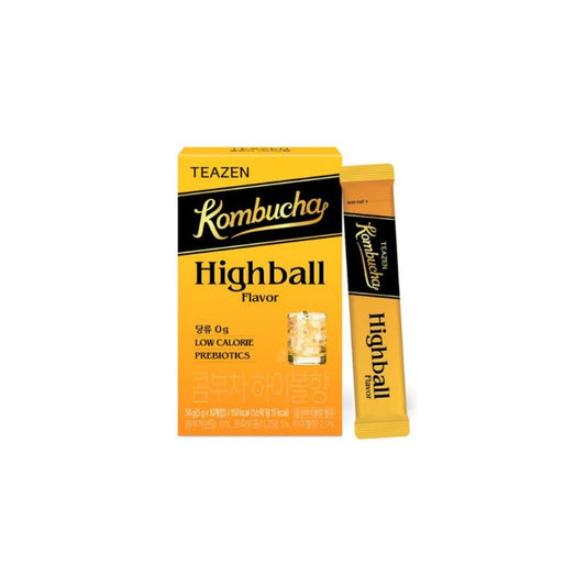 TEAZEN Kombucha High Flavour Tea, 10 Sticks, 50g