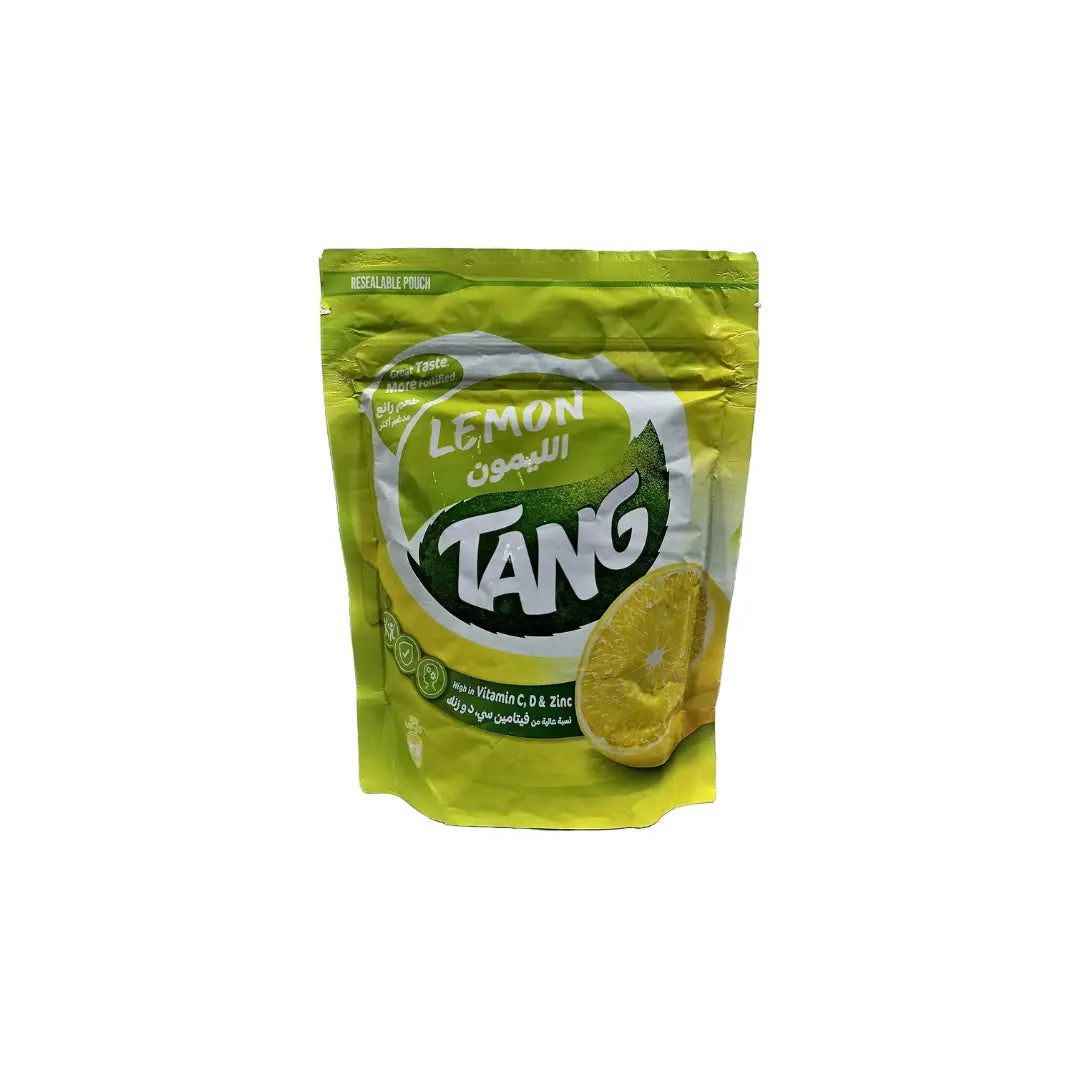 Tang Lemon Drink Powder (Imported) Resealable Pouch, 375gm (Imported)