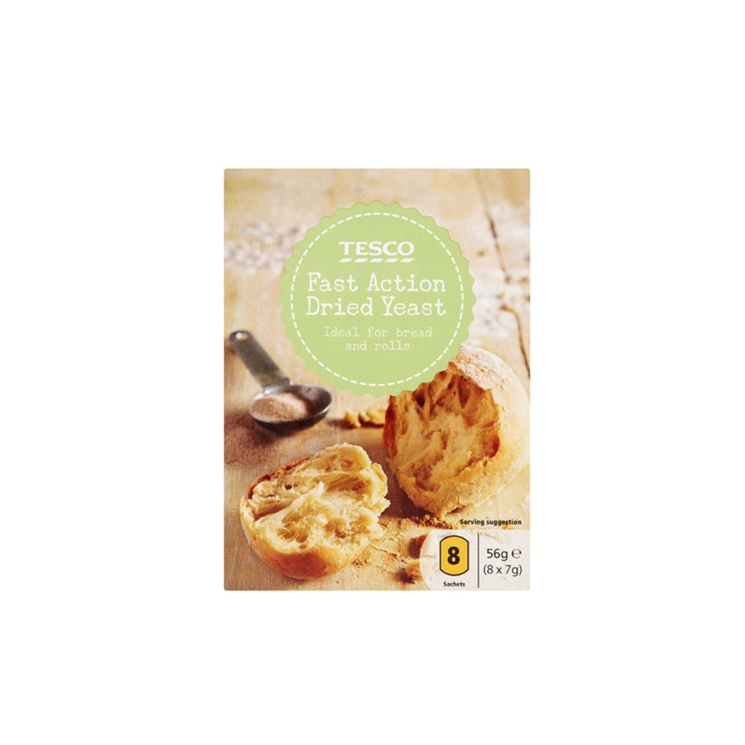 Tesco Fast Action Dried Yeast, 56 g
