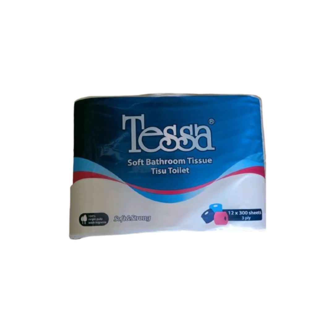Tessa Soft Bathroom Tissue (12x300 sheets) (Imported)