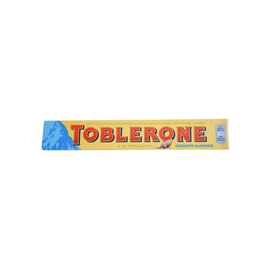 Toblerone Swiss Milk Chocolate - Honey & Almond Nougat, 100g