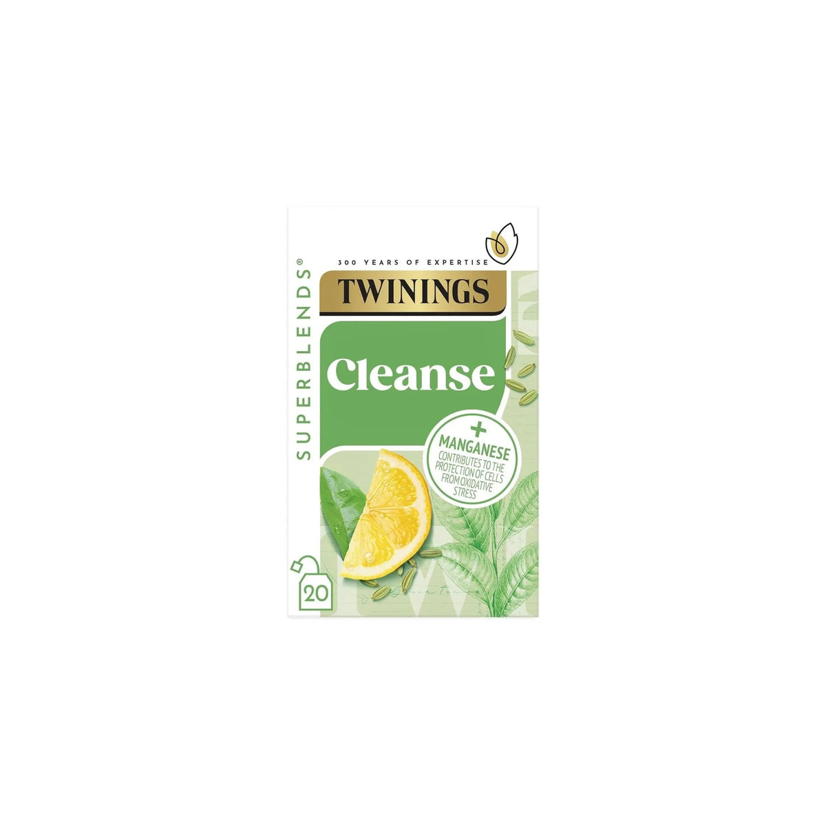 Twinings Superblends Cleanse Herbal Tea – 20 Tea Bags