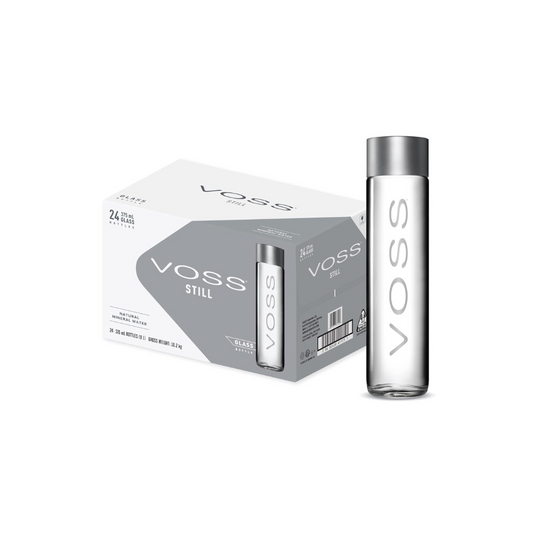 Voss Artesian Water, Still Bottle, 24 x 375 ml