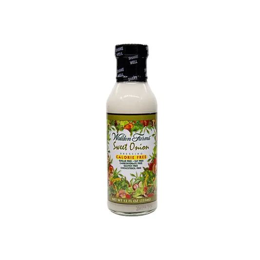 Walden Farms Jersey Sweet Onion Dressing Calorie Free, Imported, 355 ml