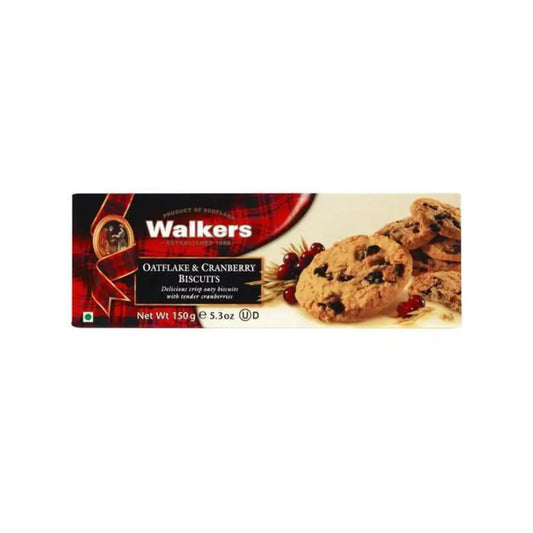 Walkers Oat Flakes & Cranberry Biscuits 150G