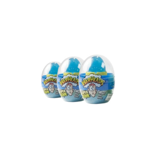 WarHeads Super Sour Twist and Share Candy, Blue Raspberry Flavour 18g (Pack of 3)