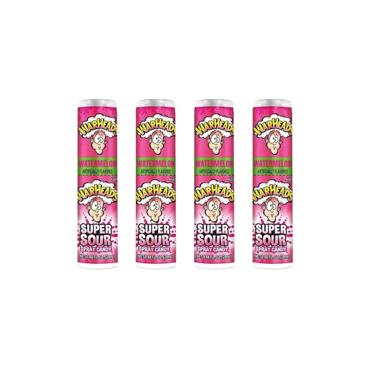 Warheads Super Sour Spray Candy flavours Watermelon 20ml (Pack of 4)