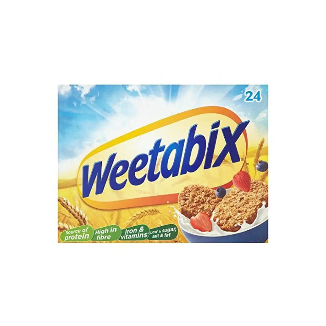 Wegitabal Box Buy Weetabix 24 Pack Single Box 520g - Whole Grain Breakfast Cereal