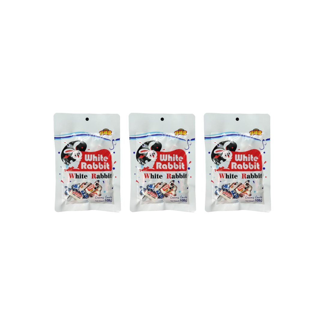 White Rabbit Creamy Candy 108g (Pack of 3)