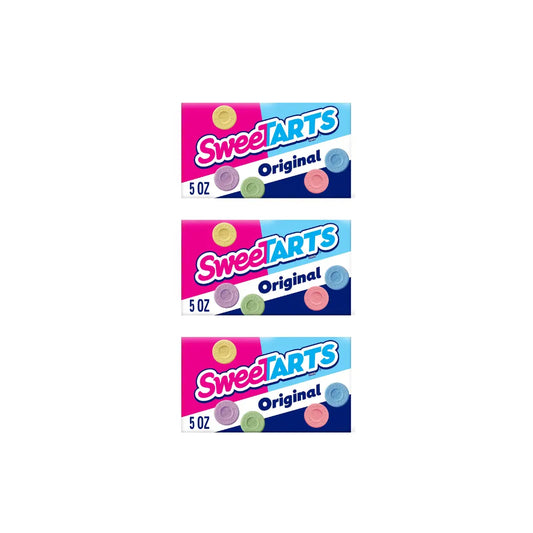 Wonka Sweetarts Original Candy Pouch 141g (Pack of 3)