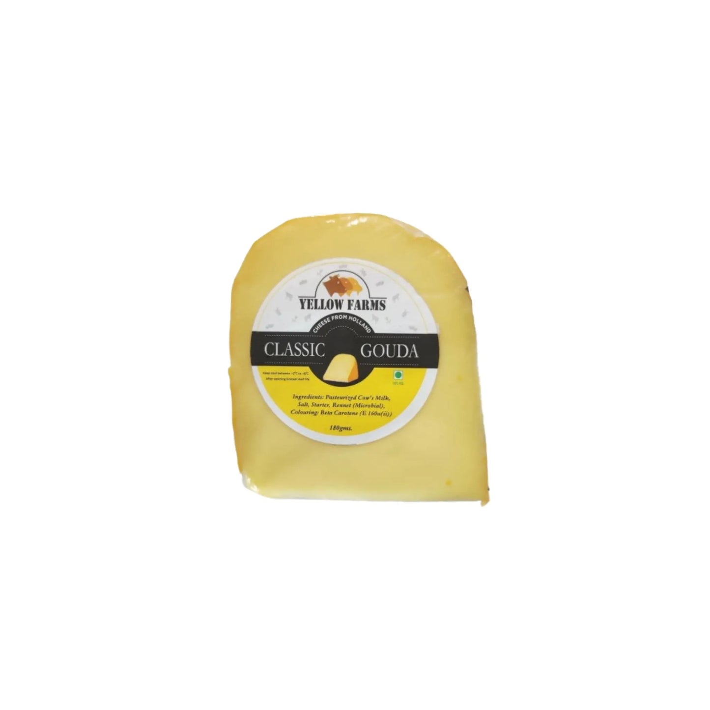 Yellow Farms Classic Gouda cheese 180g