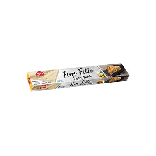 Zimi Fine Fillo Pastry Sheets, 454g