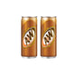 A&W Root Beer Rasa Sarsaparilla 330ml pack of 2 imported soda cans