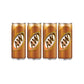 A&W Root Beer Rasa Sarsaparilla 330ml pack of 4 imported soft drink cans