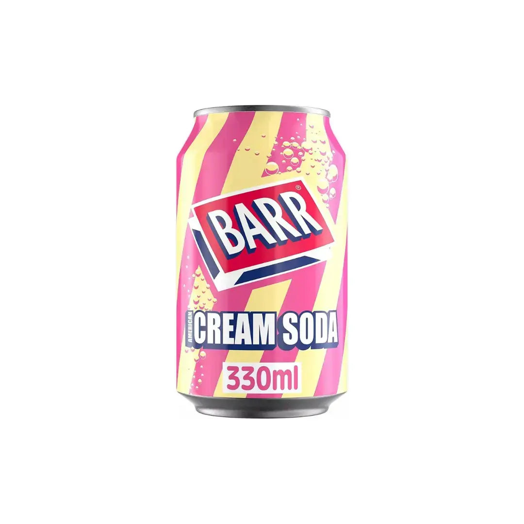 barr american cream soda 330ml imported cream soda drink