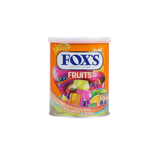 Fox Crystal Clear Candy Fruits 180g – Imported Hard Candy