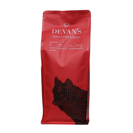 Buy Devans Arabica French Roast Coffee Beans Powder
