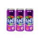 Fanta Grape Can 330ml pack of 3 grape soda cans