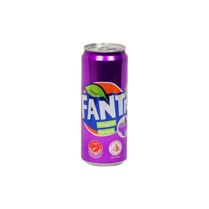 Fanta Grape Can 330ml fruity grape soda drink