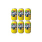 Fanta Lemon Soda 330ml pack of 24 refreshing lemon soda cans