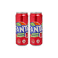 Fanta Strawberry Can 330ml pack of 2 strawberry soda drink cans