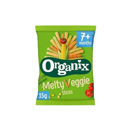 luckystore Baby Foods > New Arrivals Organix Melty Veggie Sticks Single 15 g