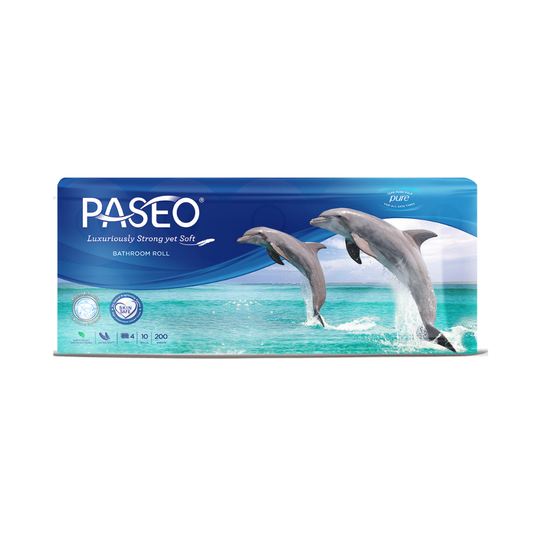 Buy Paseo Dolphin Luxuriously Extra Soft 4-Ply Toilet Roll