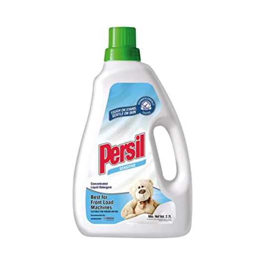 luckystore bathroom essentials Persil Concentrated Liquid Detergent Refill, Sensitive, 2.7 L (Imported)
