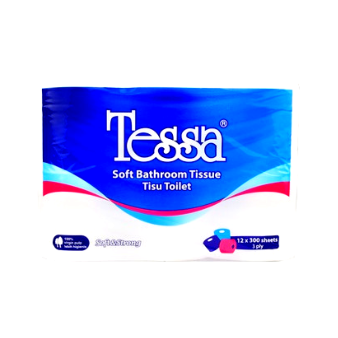 luckystore bathroom essentials Tessa Soft Bathroom Tissue (12x300 sheets) (Imported)