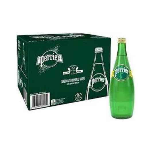 luckystore Beverages > Mineral Water > Imported Beverages Perrier Sparkling Natural Mineral Water Bottle, 12 X 750 ml