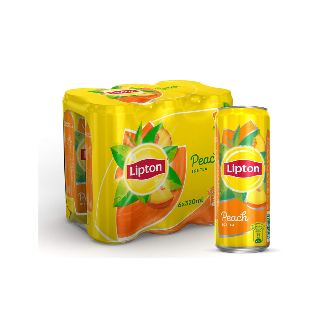 Buy Lipton Peach Iced Tea Can