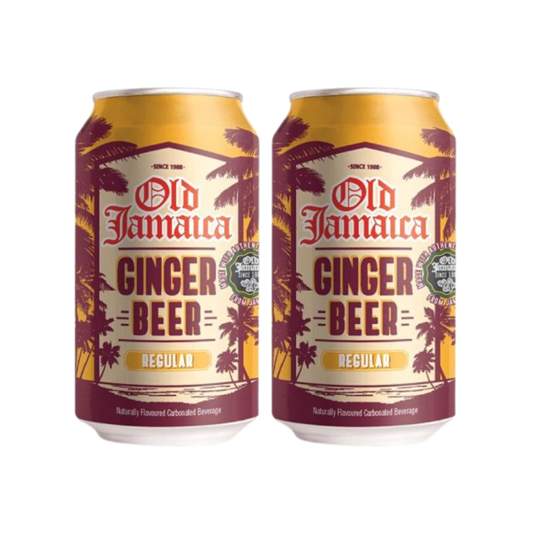 luckystore soft drink  Beverages Old Jamaica Ginger Beer, 330ml (Pack of 2)